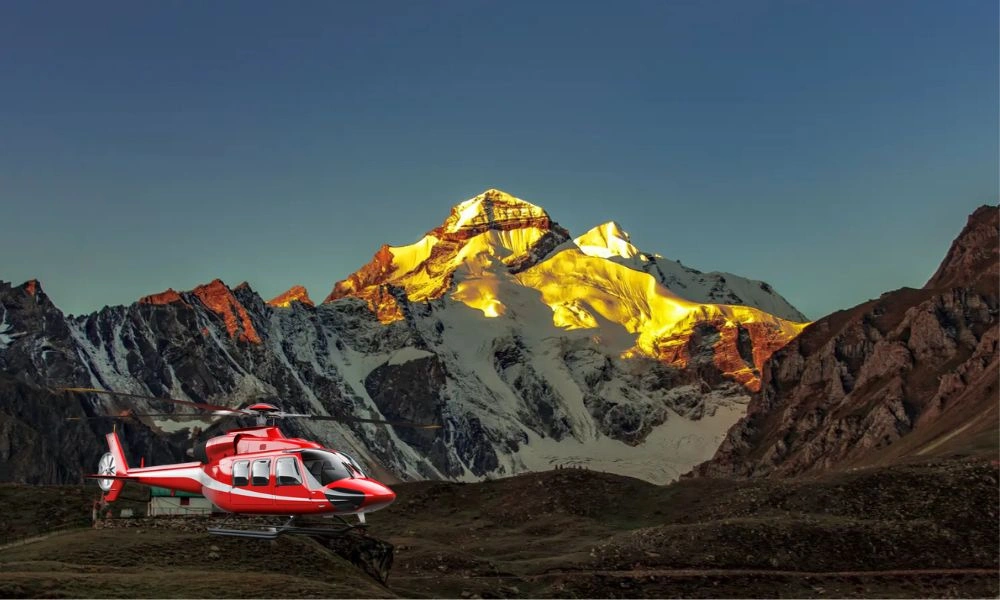 Adi Kailash and Om Parvat Darshan by Helicopter.